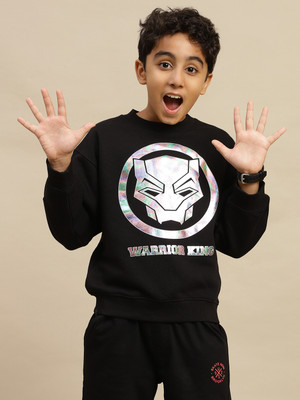 kidsville Full Sleeve Graphic Print Boys Sweatshirt