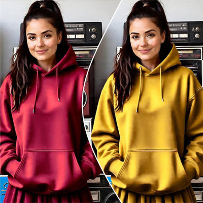 HouseOfCommon Full Sleeve Solid Women Sweatshirt