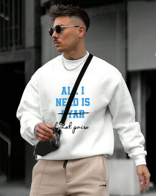 AUSK Full Sleeve Printed Men Sweatshirt