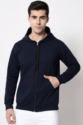 SLOWLORIS Full Sleeve Solid Men Sweatshirt
