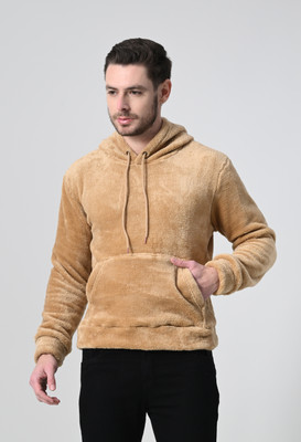 HypeThread Full Sleeve Solid Men Sweatshirt