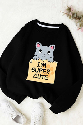 Stylezone Full Sleeve Graphic Print Women Sweatshirt