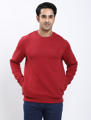 INDIAN TERRAIN Full Sleeve Solid Men Sweatshirt