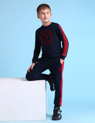 U.S. POLO ASSN. Full Sleeve Graphic Print Boys Sweatshirt