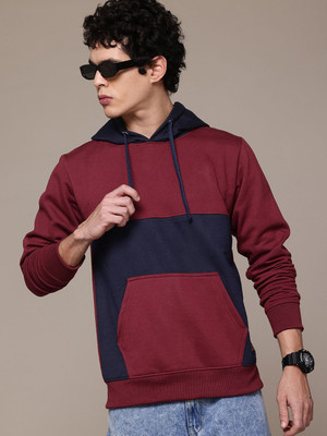 Roadster Full Sleeve Color Block Men Sweatshirt