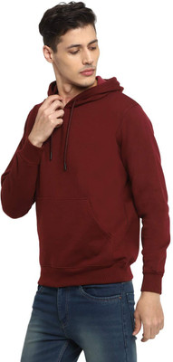 Timyka Full Sleeve Solid Men Sweatshirt