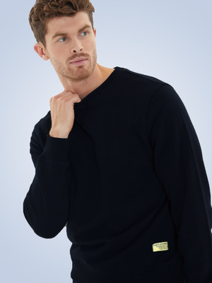 METRONAUT Men Casual Full Sleeves Sweatshirt Full Sleeve Solid Men Sweatshirt