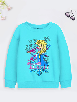 DISNEY BY MISS & CHIEF Full Sleeve Printed Girls Sweatshirt