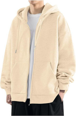 SPOWEARY Full Sleeve Solid Men Sweatshirt