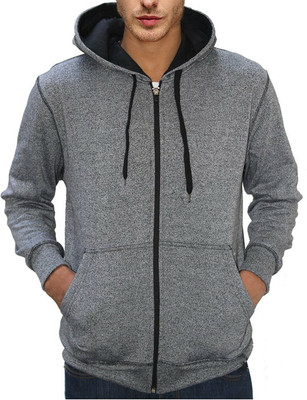 AWG Full Sleeve Solid Men Sweatshirt