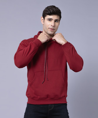 ynam Full Sleeve Solid Men Sweatshirt