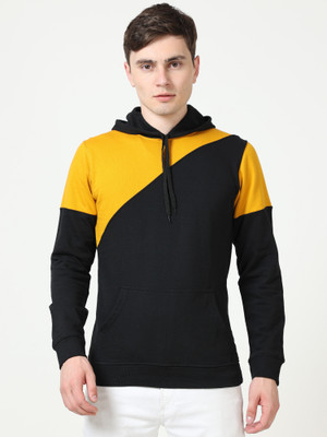 Fleximaa Full Sleeve Color Block Men Sweatshirt
