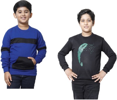 MTI FASHIONS Full Sleeve Printed Boys Sweatshirt