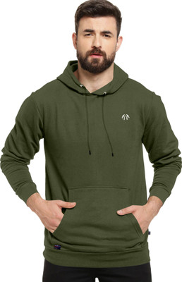 Triptee Full Sleeve Solid Men Sweatshirt