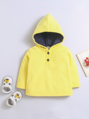 nino bambino Full Sleeve Self Design Baby Boys & Baby Girls Sweatshirt