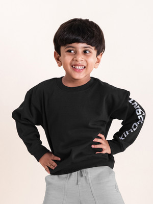 KiddoPanti Full Sleeve Printed Boys Sweatshirt