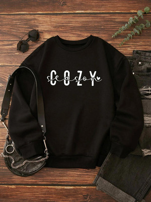 KOTTY Full Sleeve Printed Women Sweatshirt