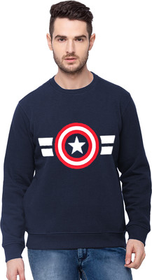 Leotude Full Sleeve Printed Men Sweatshirt