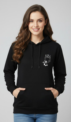 beauty maker Full Sleeve Printed Women Sweatshirt
