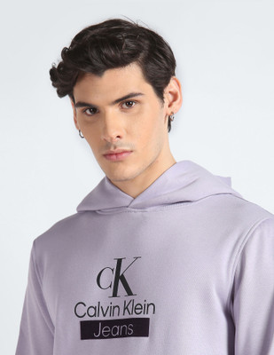 Calvin Klein Jeans Full Sleeve Solid Men Sweatshirt