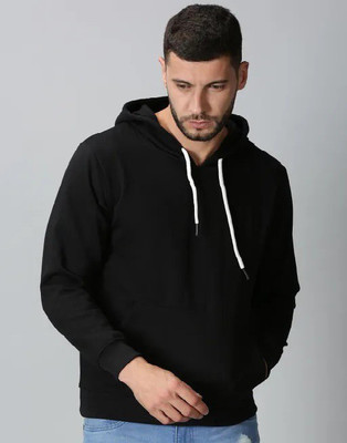 Timyka Full Sleeve Solid Men Sweatshirt