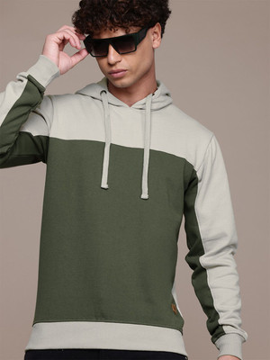 Roadster Full Sleeve Color Block Men Sweatshirt