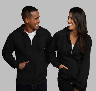 Earthstick Full Sleeve Solid Couple Sweatshirt