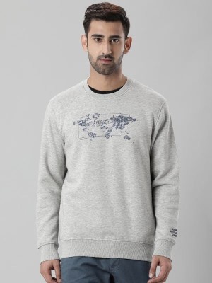 INDIAN TERRAIN Full Sleeve Graphic Print Men Sweatshirt
