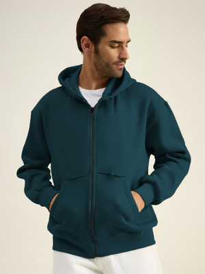 Parona Full Sleeve Solid Men Sweatshirt
