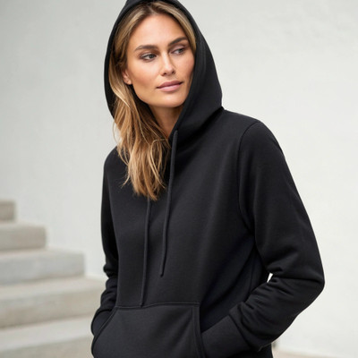 Dusty Deer Full Sleeve Solid Women Sweatshirt