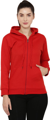 STYLE BEURUA Full Sleeve Solid Women Sweatshirt
