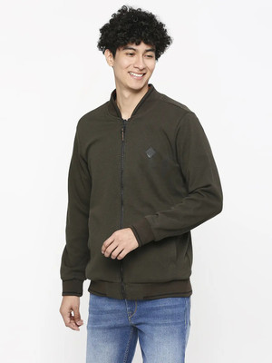 Spykar Full Sleeve Solid Men Sweatshirt