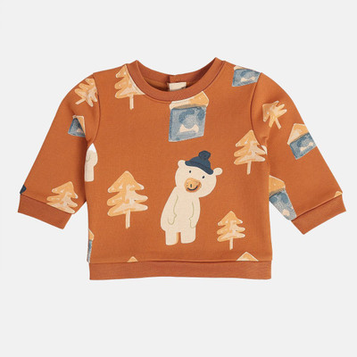 MINI KLUB Full Sleeve Printed Boys Sweatshirt
