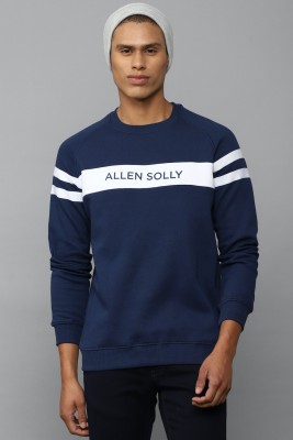 Allen Solly Full Sleeve Striped Men Sweatshirt