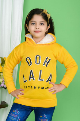 N C FASHION Full Sleeve Solid Boys & Girls Sweatshirt
