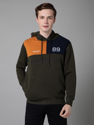 CANTABIL Full Sleeve Color Block Men Sweatshirt