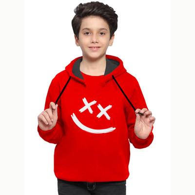 SKGarment Full Sleeve Graphic Print Boys Sweatshirt