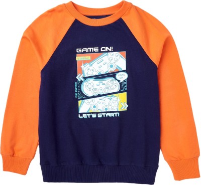 Cub McPaws Full Sleeve Graphic Print Boys Sweatshirt