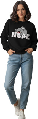 Stylezone Full Sleeve Self Design Women Sweatshirt