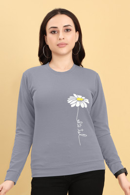 Varni Fashion Full Sleeve Printed Women Sweatshirt