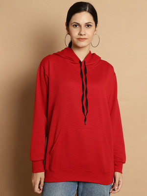MACK JONNEY Full Sleeve Solid Women Sweatshirt
