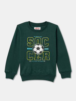 R&B Full Sleeve Graphic Print Boys Sweatshirt