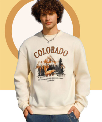 SYDNEY HILLS Full Sleeve Printed Men Sweatshirt