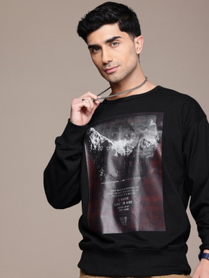 Roadster Full Sleeve Graphic Print Men Sweatshirt