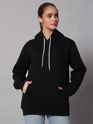 OBAAN Full Sleeve Solid Women Sweatshirt