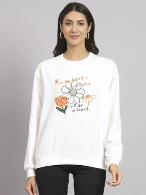 OBAAN Full Sleeve Printed Women Sweatshirt