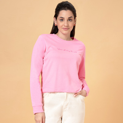 Honey By Pantaloons Full Sleeve Printed Women Sweatshirt