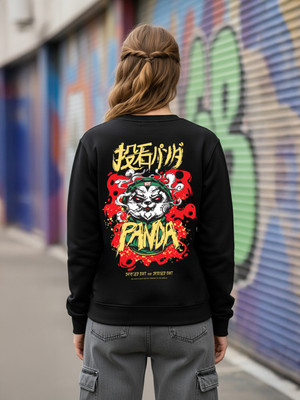 Benny Brooks Full Sleeve Printed Women Sweatshirt