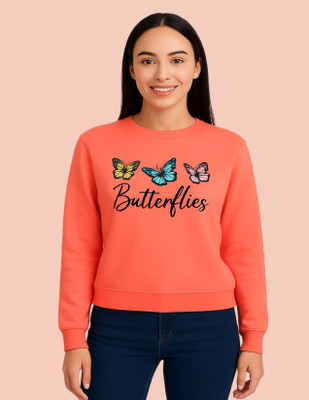 Veins Fashion Full Sleeve Printed Women Sweatshirt