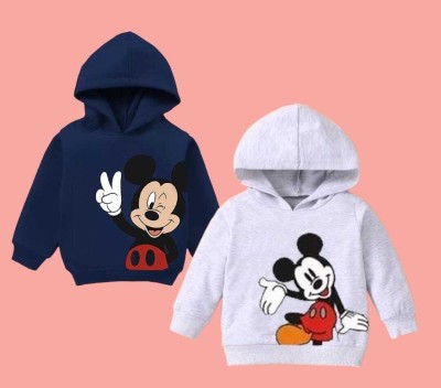 Mimmy Kids Full Sleeve Graphic Print Baby Boys & Baby Girls Sweatshirt